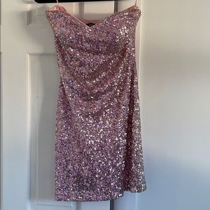 Pink Sequin dress